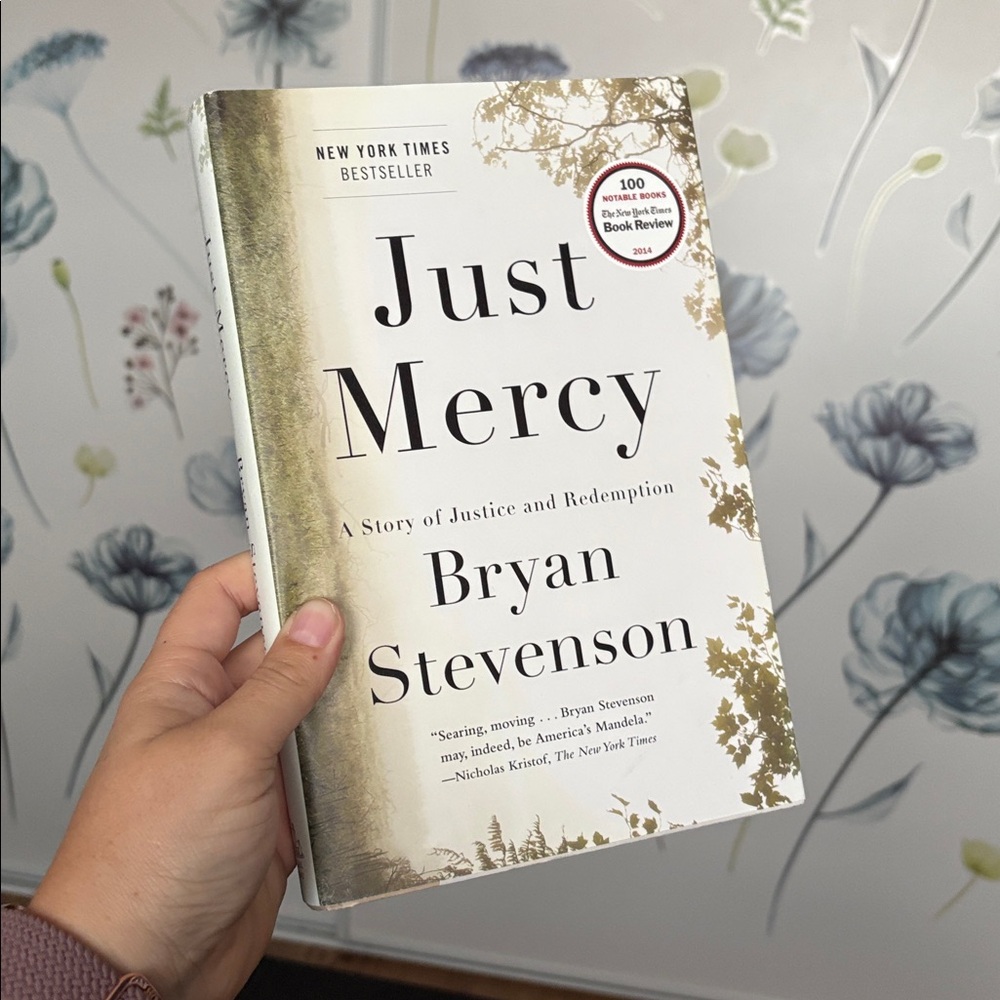 Just Mercy by Bryan Stevenson Hardcover signed